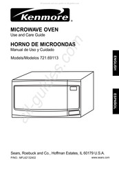 Kenmore 721.69113 Manual De Uso Y Cuidado