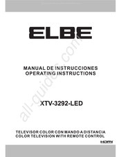 ELBE XTV-3292-LED Manual De Instrucciones