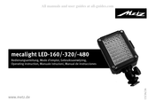 Metz mecalight LED-480 Manual De Instrucciones