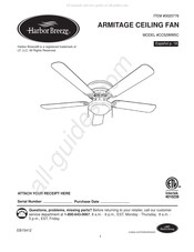 Harbor Breeze CC52WW5C Manual Del Usuario