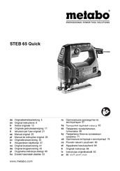 Metabo STEB 65 Quick Manual Original