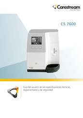 Carestream DENTAL CS 7600 Guia Del Usuario