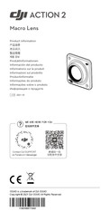 DJI ACTION 2 Manual Del Usuario