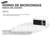 Samsung AGE1072 Manual Del Usuario