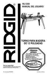 RIDGID WL1200 Manual Del Usuario