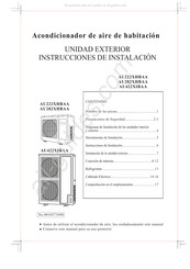 Haier AU282XHBAA Instrucciones De Instalación