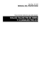 Tandy Radio Shack TRC-512 Manual De Instrucciones