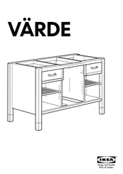 IKEA VARDE Instrucciones De Montaje