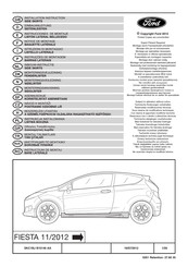 Ford FRD2009168 Instrucciones De Montaje