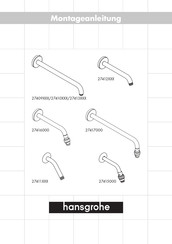 Hansgrohe 27416000 Manual Del Usuario