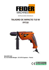 FEIDER Machines FP710 Manual Del Usuario