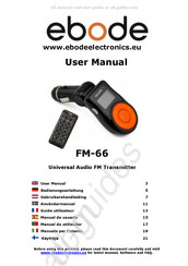 Ebode FM-66 Manual De Usuario