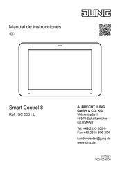 Jung Smart Control 8 Manual De Instrucciones