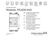 Endress+Hauser FTL325N Manual Del Operador