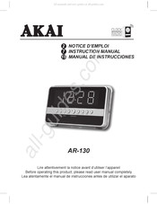 Akai AR-130 Manual De Instrucciones