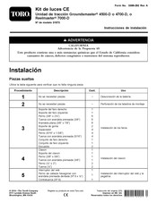 Toro 31573 Instrucciones De Instalación