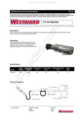 Westward 5ZL16G Manual De Instrucciones De Operación Y Lista De Partes