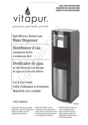 vitapur VWD1066BLS Manual De Uso Y Cuidado