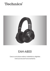 Technics EAH-A800 Instrucciones De Funcionamiento