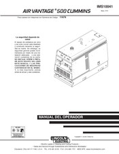 Lincoln Electric K32012 Manual Del Operador