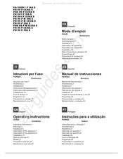 Hotpoint FHS 89 P IX/HA S Manual De Instrucciones