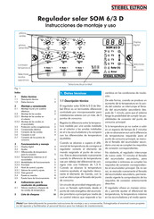 Stiebel Eltron SOM 6/3 D Instrucciones De Montaje Y Uso