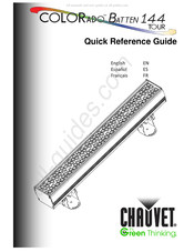 Chauvet COLORADO BATTEN 144 TOUR Guía De Referencia Rápida