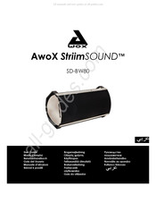 Awox StriimSOUND SD-BW80 Guia Del Usuario