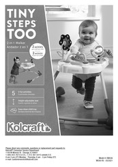 Kolcraft TINY STEPS TOO Guia De Inicio Rapido