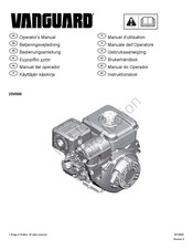 Briggs & Stratton VANGUARD 25V000 Manual Del Operador