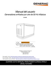 Generac G0070780 Manual Del Usuario