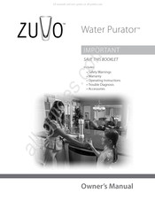 Zuvo Water Purator Manual Del Propietário