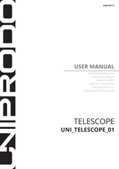 Expondo UNIPRODO UNI TELESCOPE 01 Manual Del Usuario
