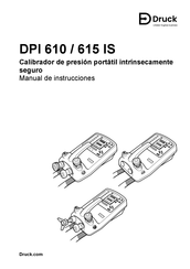 Baker Hughes Druck DPI 610 Manual De Instrucciones