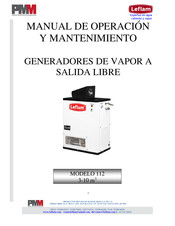 PMM Leflam 112-005 Manual De Operación Y Mantenimiento