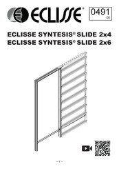 eclisse ECLISSE SYNTESIS SLIDE 2x6 Instrucciones De Montaje