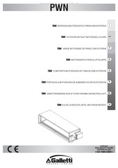 Galletti PWN Manual De Instrucciones