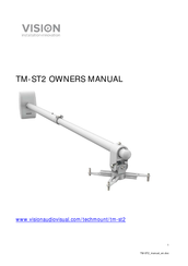 Vision TM-ST2 Manual Del Propietário