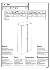 Leroy Merlin K136 Instrucciones De Montaje