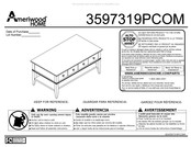 Ameriwood HOME 3597319PCOM Instrucciones De Montaje