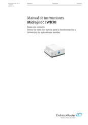 Endres Micropilot FWR30 Manual De Instrucciones