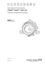 Endress+Hauser iTEMP HART TMT142 Instrucciones De Funcionamiento