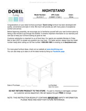 DOREL Living DL1010-7 Instrucciones De Montaje