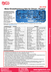 BGS technic 8152 Manual Del Usuario