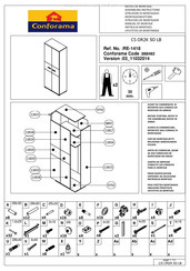 CONFORAMA CS OR2K SO LB Manual De Montaje