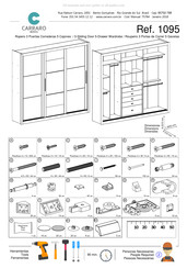 CARRARO Moveis 1095 Instrucciones De Montaje