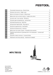 Festool MFK 700 EQ Manual De Instrucciones Original