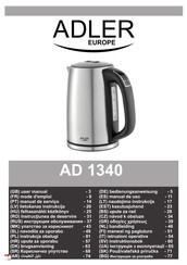 Adler europe AD 1340 Manual De Uso