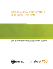 Mitel Superset 4125 Manual Del Usuario