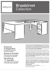 realspace Broadstreet ODFN475994 Instrucciones De Montaje